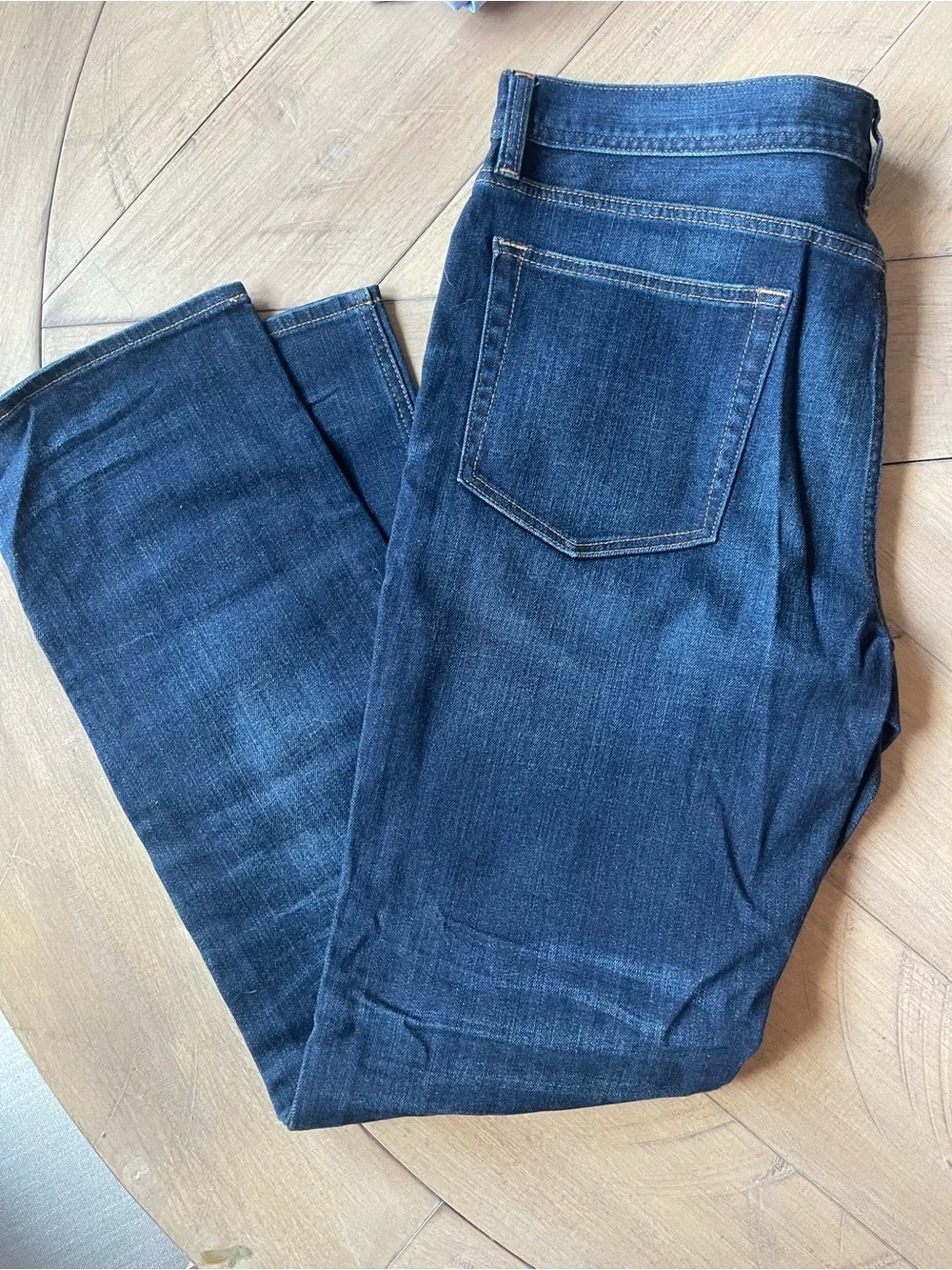 J.Crew The Sutton Straight Leg Jeans in Dark Blue